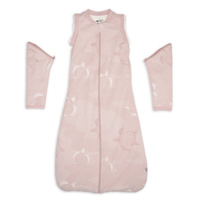 Lodger Spací pytel s rukávy Matcha - Powder, vel. 68/80 - obrázek