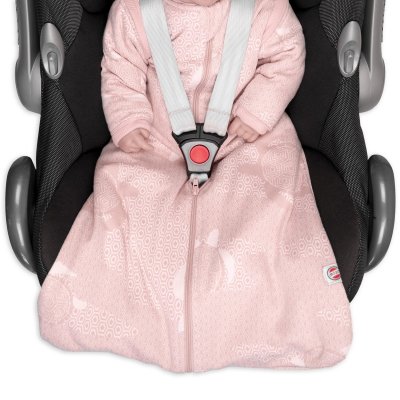 Lodger Spací pytel s rukávy Matcha - Powder, vel. 68/80 - obrázek