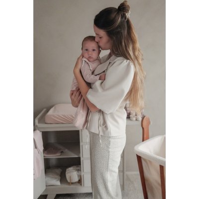 Lodger Spací pytel s rukávy Matcha - Powder, vel. 68/80 - obrázek