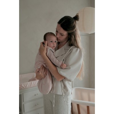 Lodger Spací pytel s rukávy Matcha - Powder, vel. 68/80 - obrázek