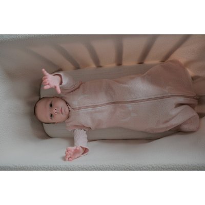 Lodger Spací pytel s rukávy Matcha - Powder, vel. 68/80 - obrázek