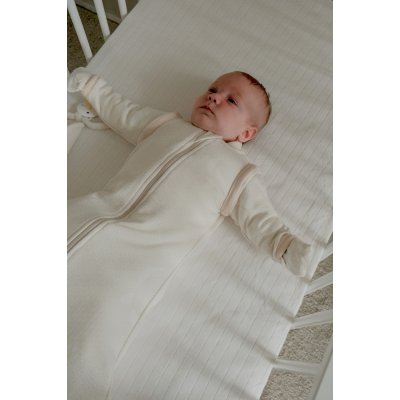 Lodger Spací pytel s rukávy Matcha - Birch, vel. 50/62 - obrázek