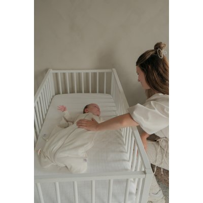 Lodger Spací pytel s rukávy Matcha - Birch, vel. 68/80 - obrázek