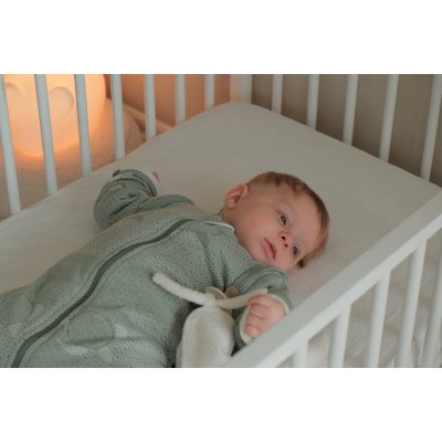 Lodger Spací pytel s rukávy Matcha - Silk, vel. 50/62 - obrázek