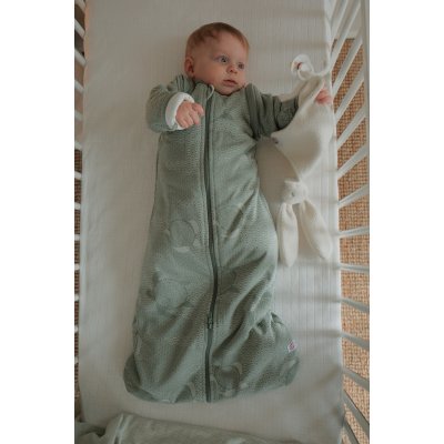 Lodger Spací pytel s rukávy Matcha - Silk, vel. 68/80 - obrázek