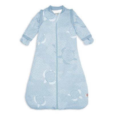 Lodger Spací pytel s rukávy Matcha - Blue Fogg, vel. 50/62