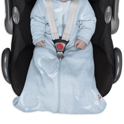 Lodger Spací pytel s rukávy Matcha - Blue Fogg, vel. 68/80 - obrázek