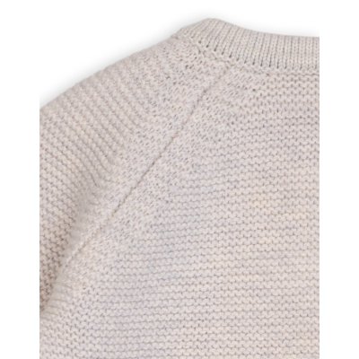 Lodger Pletený svetřík Merino - Birch, vel. 62 - obrázek