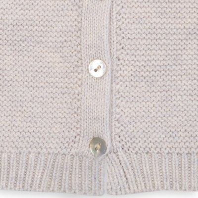 Lodger Pletený svetřík Merino - Birch, vel. 68 - obrázek