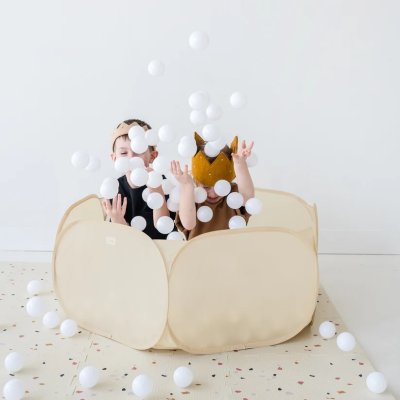 3 Sprouts Suchý bazének Recycled - Solid/Beige - obrázek