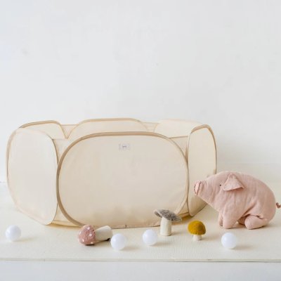 3 Sprouts Suchý bazének Recycled - Solid/Beige