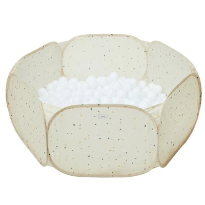 3 Sprouts Suchý bazének Recycled - Terrazzo/Beige - obrázek