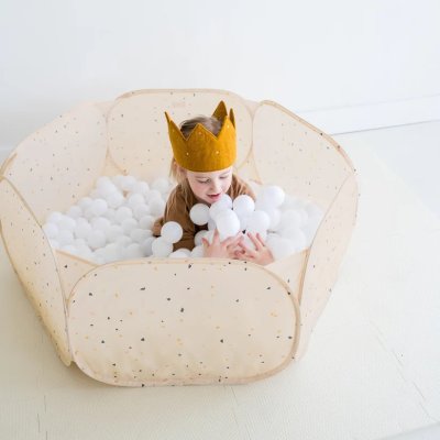 3 Sprouts Suchý bazének Recycled - Terrazzo/Beige - obrázek