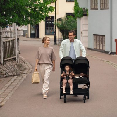 Nuna Trvl™ Dubl - Caviar - obrázek