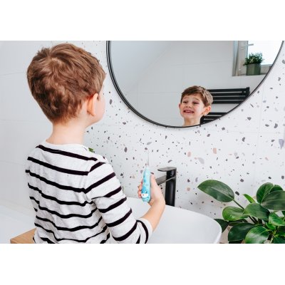 Concept Dětský sonický zubní kartáček 1-5 let - Modrý - obrázek