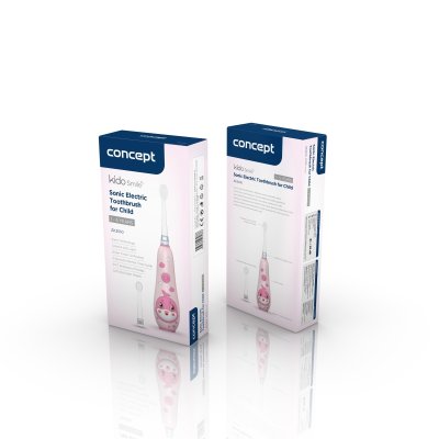 Concept Dětský sonický zubní kartáček 1-5 let - Růžový - obrázek