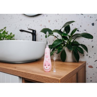 Concept Dětský sonický zubní kartáček 1-5 let - Růžový - obrázek