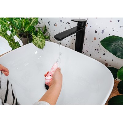 Concept Dětský sonický zubní kartáček 1-5 let - Růžový - obrázek