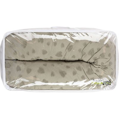 FreeOn Bubaba Kojící polštář - Green Hearts - obrázek