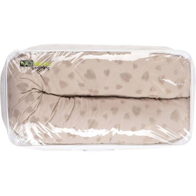 FreeOn Bubaba Kojící polštář - Grey Hearts - obrázek