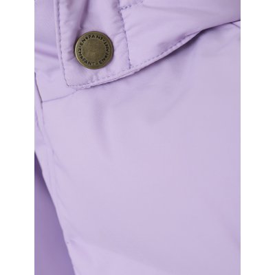 En Fant Prošívaná zimní bunda Solid - Lavender, vel. 86 - obrázek