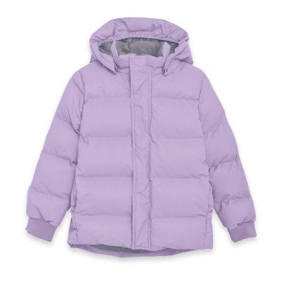 En Fant Prošívaná zimní bunda Solid - Lavender, vel. 86