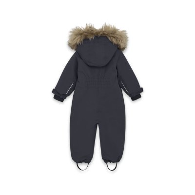 En Fant Zimní kombinéza s eko kožešinou - Ebony, vel. 98 - obrázek