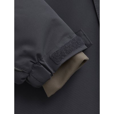 En Fant Zimní kombinéza s eko kožešinou - Ebony, vel. 98 - obrázek