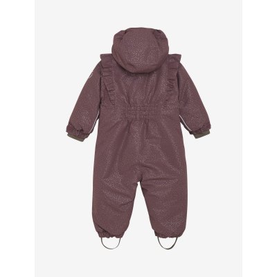 En Fant Zimní kombinéza s volánky - Rose Taupe, vel. 86 - obrázek