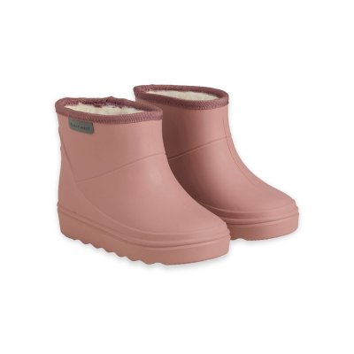 En Fant Dětské nízké termo holínky Solid - Old Rose, vel. 21