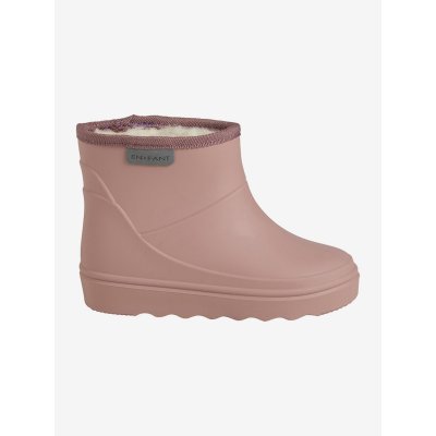 En Fant Dětské nízké termo holínky Solid - Old Rose, vel. 23 - obrázek