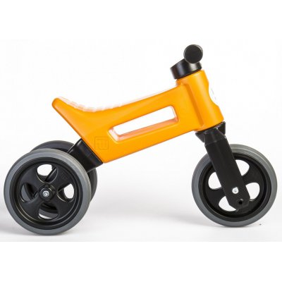 Funny Wheels Odrážedlo New Sport 2v1 - Oranžové - obrázek