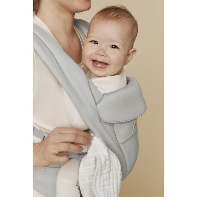 Ergobaby Nosítko Omni Deluxe Cotton - Pearl Grey - obrázek