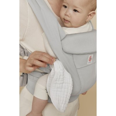 Ergobaby Nosítko Omni Deluxe Cotton - Pearl Grey - obrázek