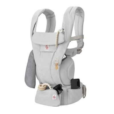 Ergobaby Nosítko Omni Deluxe Cotton - Pearl Grey - obrázek