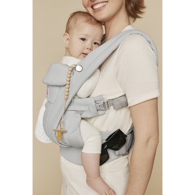 Ergobaby Nosítko Omni Deluxe Cotton - Pearl Grey - obrázek