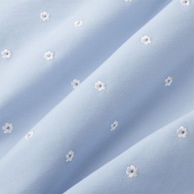 Ergobaby Nosítko Omni Deluxe Cotton - Serene Blue Flowers - obrázek