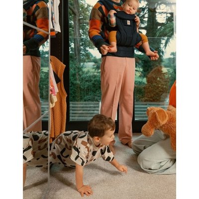 Ergobaby Nosítko Omni Deluxe Mesh - Midnight Blue - obrázek