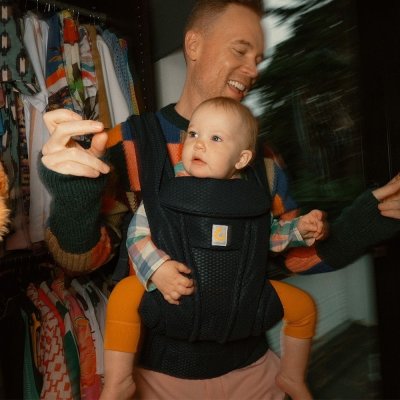 Ergobaby Nosítko Omni Deluxe Mesh - Midnight Blue - obrázek