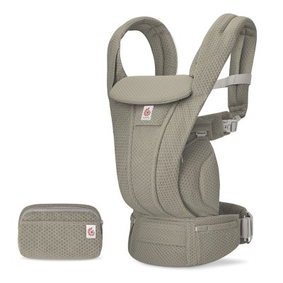 Ergobaby Nosítko Omni Deluxe Mesh - Soft Olive
