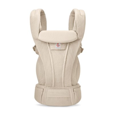 Ergobaby Nosítko Omni Deluxe Mesh - Natural Beige - obrázek