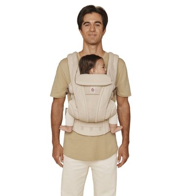 Ergobaby Nosítko Omni Deluxe Mesh - Natural Beige - obrázek