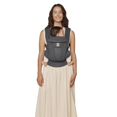 Ergobaby Nosítko Omni Deluxe Mesh - Graphite Grey - obrázek