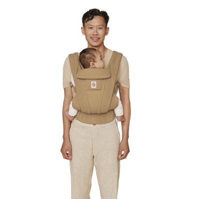 Ergobaby Nosítko Omni Deluxe Mesh - Camel - obrázek