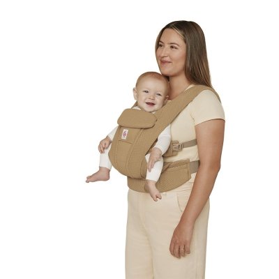 Ergobaby Nosítko Omni Deluxe Mesh - Camel - obrázek