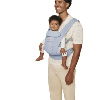 Ergobaby Nosítko Omni Deluxe Mesh - Serene Blue - obrázek