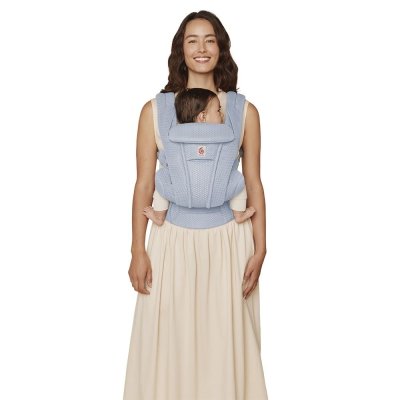 Ergobaby Nosítko Omni Deluxe Mesh - Serene Blue - obrázek