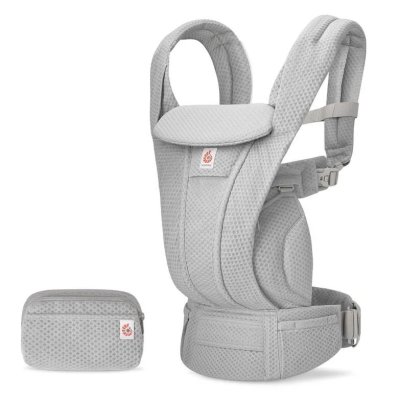 Ergobaby Nosítko Omni Deluxe Mesh - Pearl Grey - obrázek