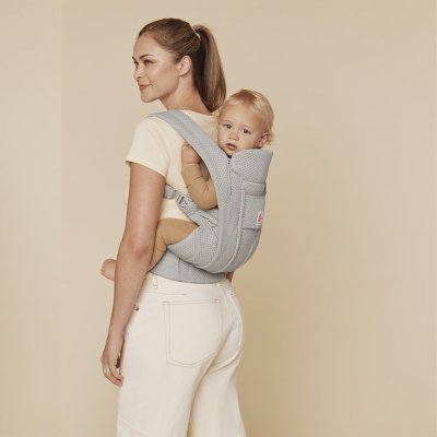 Ergobaby Nosítko Omni Deluxe Mesh - Pearl Grey - obrázek