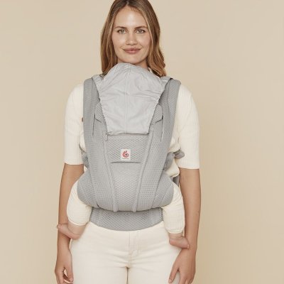 Ergobaby Nosítko Omni Deluxe Mesh - Pearl Grey - obrázek